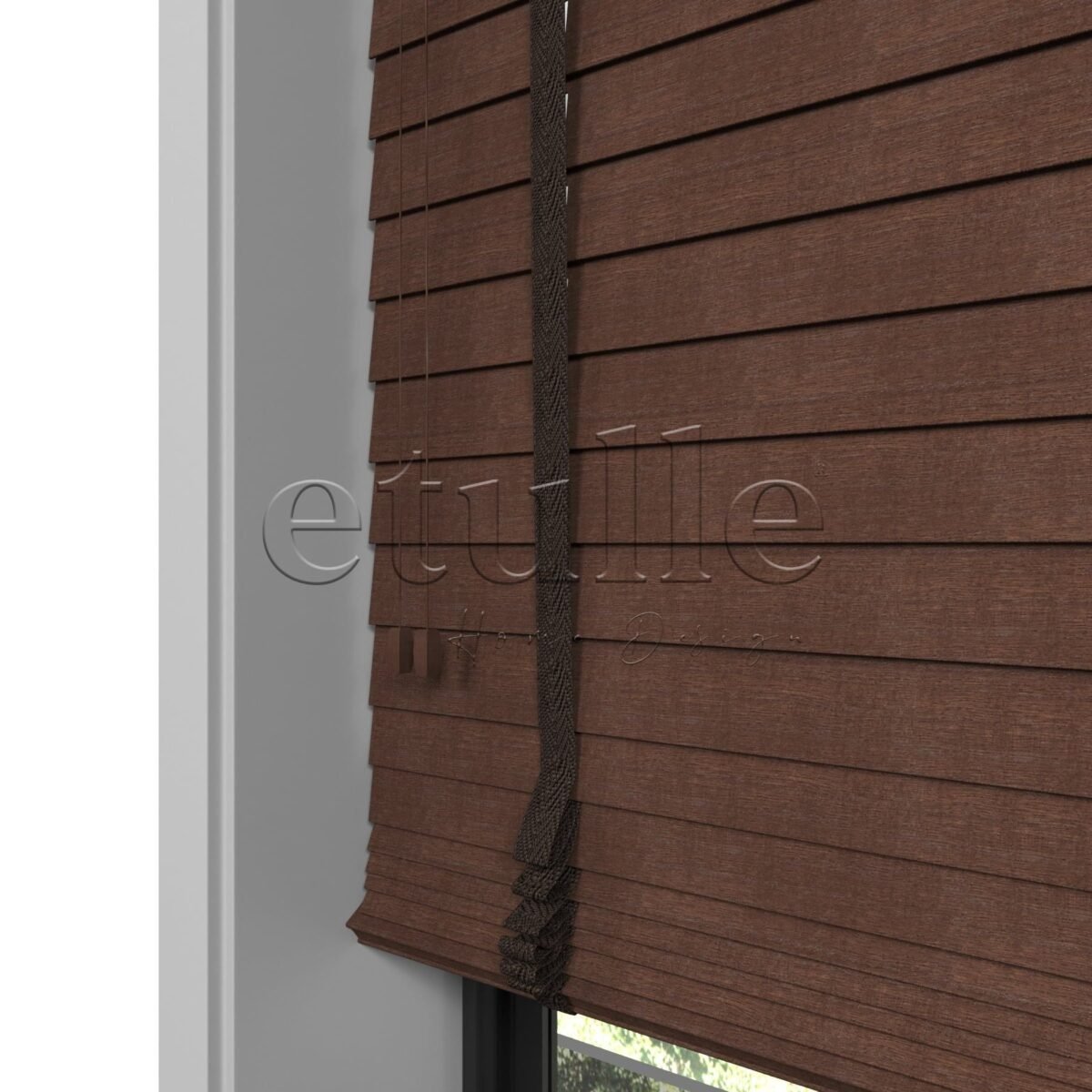 50 MM Meriwood Kiraz Ahşap Jaluzi - Görsel 5
