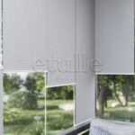 20 MM Honeycomb Açık Gri Plise Perde - Görsel 3