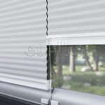 20 MM Honeycomb Açık Gri Plise Perde - Görsel 4