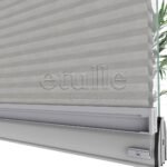 20 MM Honeycomb Gri Plise Perde