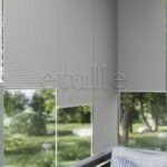 20 MM Honeycomb Gri Plise Perde - Görsel 3