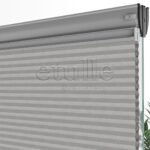 20 MM Honeycomb Gri Plise Perde - Görsel 5