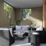 20 MM Honeycomb Kahverengi Plise Perde - Görsel 2