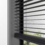 25 MM BASSWOOD Antrasit Ahşap Jaluzi - Görsel 8