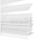 25 MM BASSWOOD Beyaz Ahşap Jaluzi