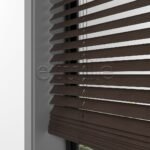 25 MM BASSWOOD Ceviz Walnut Ahşap Jaluzi - Görsel 7