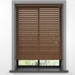 25 MM BASSWOOD Cherry Ahşap Jaluzi - Görsel 3