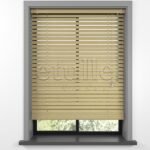 25 MM BASSWOOD Naturel Ahşap Jaluzi - Görsel 2