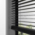 25 MM BASSWOOD Siyah Ahşap Jaluzi - Görsel 8