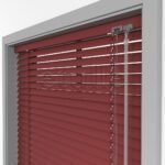 25 MM Mat Kırmızı Alüminyum Jaluzi - Görsel 4