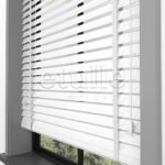 35 MM BASSWOOD Beyaz Ahşap Jaluzi - Görsel 4
