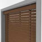 35 MM BASSWOOD Cherry Ahşap Jaluzi - Görsel 5