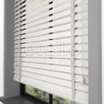 35 MM BASSWOOD Krem Ahşap Jaluzi - Görsel 4