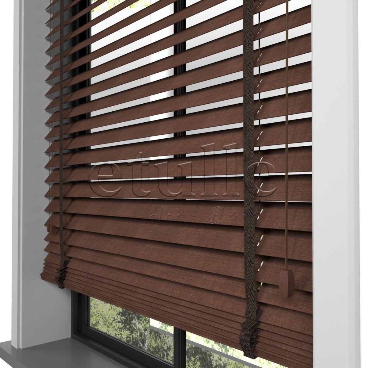 50 MM Meriwood Kiraz Ahşap Jaluzi - Görsel 7