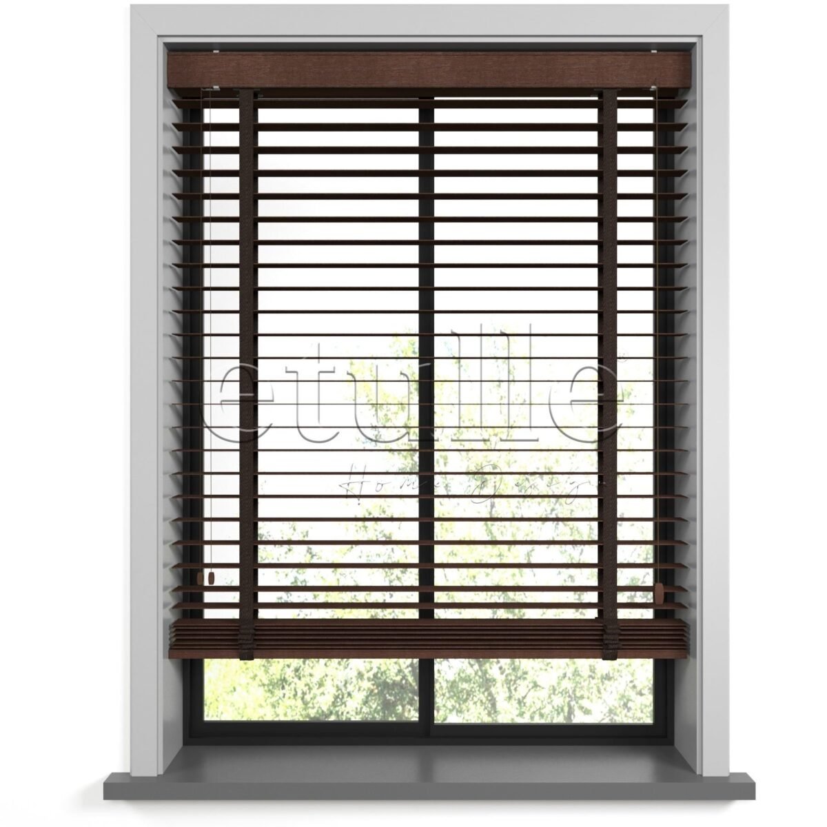 50 MM Meriwood Kiraz Ahşap Jaluzi - Görsel 8