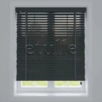 50 Mm Polywood Açık Antrasit Ahşap Jaluzi