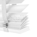 50 Mm Polywood Beyaz Ahşap Jaluzi