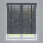 50 Mm Polywood Füme Ahşap Jaluzi
