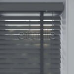 50 Mm Polywood Füme Ahşap Jaluzi