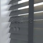 50 Mm Polywood Füme Ahşap Jaluzi