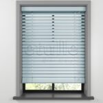 50 MM Açık Mavi Alüminyum Jaluzi - Görsel 2