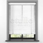 50 MM BASSWOOD Beyaz Ahşap Jaluzi - Görsel 2