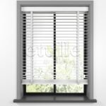 50 MM BASSWOOD Beyaz Ahşap Jaluzi - Görsel 3