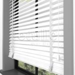 50 MM BAMBOO Beyaz Ahşap Jaluzi - Görsel 4