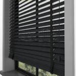 50 MM BAMBOO Siyah Ahşap Jaluzi - Görsel 4