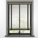 50 MM BAMBOO Smoke Gri Ahşap Jaluzi - Görsel 3