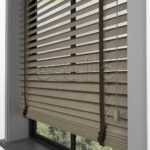 50 MM BAMBOO Smoke Gri Ahşap Jaluzi - Görsel 4