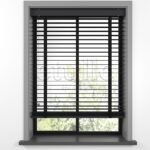 50 MM BASSWOOD Antrasit Ahşap Jaluzi - Görsel 3