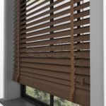 50 MM BASSWOOD Ceviz Walnut Ahşap Jaluzi - Görsel 4
