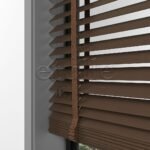 50 MM BASSWOOD Ceviz Walnut Ahşap Jaluzi - Görsel 7