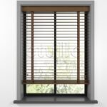 50 MM BASSWOOD Dark Oak Ahşap Jaluzi - Görsel 3