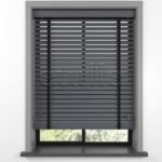 50 MM BASSWOOD Füme Ahşap Jaluzi - Görsel 2