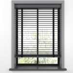 50 MM BASSWOOD Füme Ahşap Jaluzi - Görsel 3