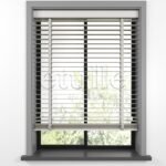 50 MM BASSWOOD Krem Ahşap Jaluzi - Görsel 3