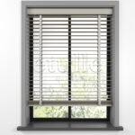 50 MM BASSWOOD Stone Ahşap Jaluzi - Görsel 3