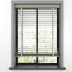 50 MM BASSWOOD Taupe Ahşap Jaluzi - Görsel 3