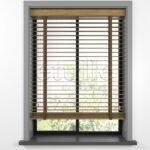 50 MM LUXURY WOOD Amber Ahşap Jaluzi - Görsel 3
