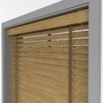 50 MM LUXURY WOOD Amber Ahşap Jaluzi - Görsel 5
