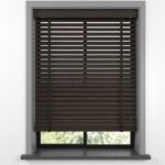 50 MM LUXURY WOOD Brown Ahşap Jaluzi - Görsel 2