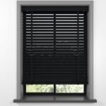 50 MM LUXURY WOOD Charcoal Ahşap Jaluzi - Görsel 2
