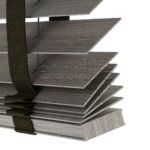 50 MM LUXURY WOOD Cinder Ahşap Jaluzi