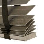 50 MM LUXURY WOOD Mud Ahşap Jaluzi