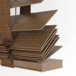 63 MM BASSWOOD Makarone Ahşap Jaluzi