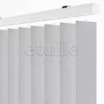 Açık Gri Düz Kumaş Dikey Perde | Luca