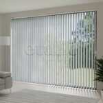 Açık Gri Düz Kumaş Dikey Perde | Luca - Görsel 3