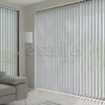 Açık Gri Düz Kumaş Dikey Perde | Luca - Görsel 4